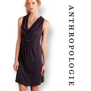 Anthropologie Maeve Cara Cowl Neck Dress